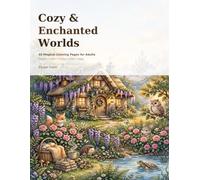 Cozy & Enchanted Worlds: 55 Magical Coloring Pages for Adults - Enchanted Gardens, Forest Friends, Fantasy, Ocean & Cozy Hygge