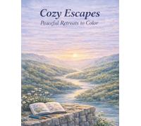 Cozy Escapes: Peaceful Retreats to Color (The Moon Lily Desk Calm Coloring Collection)