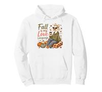 Cozy Fall Duck Autumn Season Lover Pullover Hoodie