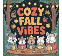 Cozy Fall Vibes Coloring Book for Kids Ages 2-8: Big Simple Pictures Improve Fine Motor Skills For Kids Classroom Reward Calm And Engaging Activity ... Improve Fine Motor Skills For Kids Classroo
