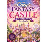 Cozy Fantasy Castle Coloring Book for Adults: Color Beautiful Enchanted Castles, Whimsical Kingdoms, Magical Palaces, Cottage Castles and Fairy Tale ... Anxiety Relief and Creative Happiness