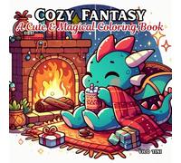 Cozy Fantasy: Coloring Book for Adults and Teens Featuring Cute Mythical Creatures and Cozy Fantasy Worlds for Relaxation (cozy bunnies)