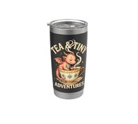 Cozy Fantasy Tea Dragon Cute Magic Stainless Steel Insulated Tumbler
