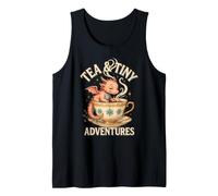 Cozy Fantasy Tea Dragon Cute Magic Tank Top