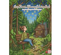 COZY FOREST HIDEAWAY COLORING BOOK: Peaceful Nature Escape, Cozy Cabin Life & Quiet Forest Moments (The Cozy Coloring Book Series)