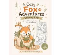 Cozy Fox Coloring Book: Cute and Relaxing Animal Adventures for Stress Relief: Simple and Cute Designs for Stress Relief (Cozy Animals)
