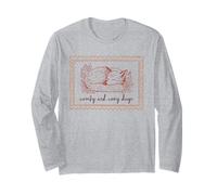 Cozy Fox Comfy and Cozy Days Autumn Animal Nature Cute Fall Long Sleeve T-Shirt