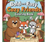 Cozy Friend: A Super Cute Coloring Book for Kids