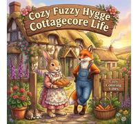 Cozy Fuzzy Hygge Cottagecore Life: Easy Bold Line Designs Coloring Book for Adults | Whimsical Pastoral Escapes, Gentle Rural Living & Slow Simple ... (Cozy Fuzzy Hygge Friends Coloring Books)