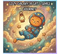 Cozy Galaxy A Cute Cat Space Coloring Book: Relaxing Kawaii Coloring Book for Kids & Adults