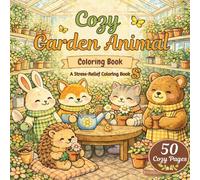 Cozy Garden Animals Coloring Book: A Stress-Relief Coloring Book with Beautiful Coloring Pages & Calming Quotes That Help You Slow Down and Recharge ... Special Series for Moms and Young Adults)