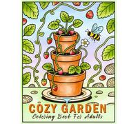 Cozy Garden Coloring Book for Adults: Relaxing Garden Scenes, Nature Designs & Peaceful Outdoor Illustrations