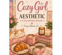 Cozy Girl Aesthetic Coloring Book