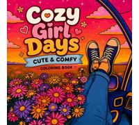 Cozy Girl Days: Cute & comfy coloring book