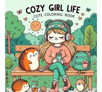 Cozy Girl Life:: Cute Coloring Book for Adults & Teens Featuring Adorable Moments, Everyday Activities, and Sweet Nature Scenes (Cozy Girl Series)