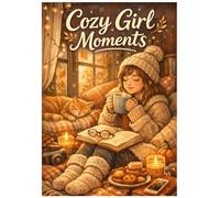 Cozy Girl Moments: A Cozy & Relaxing Coloring Book for Stress Relief, Mindfulness, and Calm