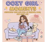 Cozy Girl Moments: Aesthetic Teen Life Coloring Book with Fashion, Dogs, and Cozy Everyday Joy (Cozy Friends Coloring Series)