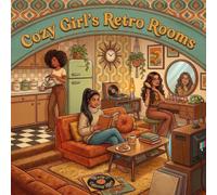 Cozy Girl’s Retro Rooms: Fun Bold Line Nostalgic Eras Adult Comfy & Cozy Coloring Book | Timeless Vintage Aesthetic Hygge Moments & Cute Calming ... Gift for Women & Teens (Cozy Girl Collection)