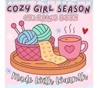 Cozy Girl Season Coloring Book: Cozy Girl Season Coloring Book