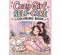 Cozy Girl Self-Care Coloring Book