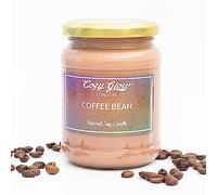 Cozy Glow | Coffee Bean | Regular Vegan-Friendly Natural Soy Candle | 35+ Hour Burn Time & Hand Made in UK