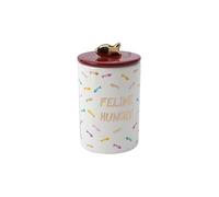 Cozy Glow Cool Cat 'Feline Hungry' Ceramic Treat Jar