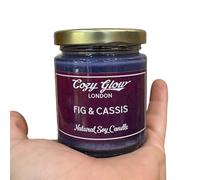 Cozy Glow Fig & Cassis | Regular Soy Candle | Long Lasting 35+ Hour Burn Time