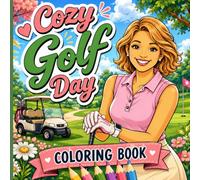 Cozy Golf Day: 40 Adorable Golf Coloring Pages Filled with Clubhouse Fun and Charming Adventures