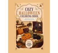 Cozy Halloween Coloring Book: Bold & Easy Cute Spooky Designs for Adults and Teens