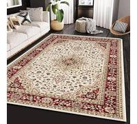 Cozy Haven Heritage Collection Rug - Large Washable Non-slip Carpet for Living Room, Bedroom, Lounge Dining, Kitchen Thick Soft Indoor Floor Rugs (Cream, 200x290 cm)