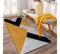 Cozy Haven Luna Terra Collection Runner Rug - Hallway Carpet Runners, Non-Slip Floor Mats for Kitchen, Living Room, Corridor, Entryway, Door Entrances (Luna, Orcher, 60x110cm)