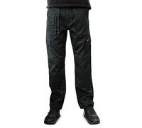 Cozy Haven - Mens Cargo Multi-Pockets Combat Work Trousers Sizes 32 to 48 Black