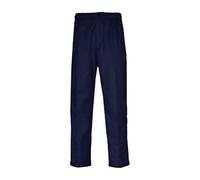 Cozy Haven - Men's Smart Rugby Trousers Fully Elasticated Stretch Waist Band Comfortable Fit for Casual and Formal Work Wear Navy