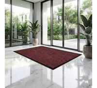 Cozy Haven Sunny Indoor & Outdoor Rug - Waterproof Anti-Slip Rubber Backed rugs, Large Waterproof Carpet for Outside Floor, Kitchen or Garden - (Red, 120x150 cm)