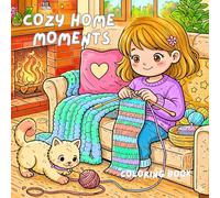 Cozy Home Moments Coloring Book (Cozy coloring by SpiritedFoxStudio)