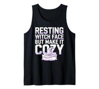 Cozy Horror Aesthetic Spooky Snuggly Ghostly Comfort Tank Top