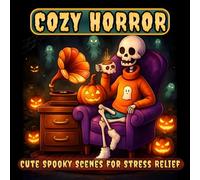 Cozy Horror :Spooky coloring book: Teens and Adults spooky coloring book for relaxation and stress relief (Cozy coloring book)