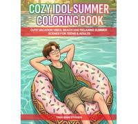 Cozy Idol Summer Coloring Book: Cute Vacation Vibes, Beach and Relaxing Summer Scenes for Teens & Adults (Cozy Idol Coloring Books)