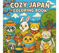 Cozy Japan Coloring Book: Cute Kawaii Animals, Peaceful Japanese Scenes, and Relaxing Nature Designs for Stress Relief and Mindful Coloring (Cozy Japan collection)