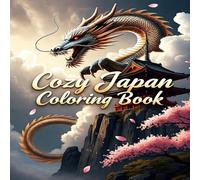 Cozy Japan Coloring Book Lantern Festivals & Night Streets - Relaxing Japanese Scenes for Adults