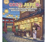 Cozy Japan: Kawaii and Relaxing Coloring Book for Teens and Adults
