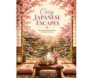 Cozy Japanese Escapes: 50 Peaceful Japanese Spaces to Relax, Unwind, and Color
