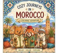 COZY JOURNEYS IN MOROCCO: A COLORING ADVENTURE - RELAX -COLOR - EXPLORE