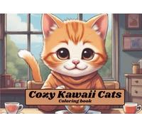 Cozy Kawaii Cats Coloring Book