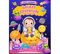 Cozy Kawaii Galaxy Adventure: A Cute Space Coloring Book for Kids with Adorable Astronauts, Planets, and Cosmic Friends for Relaxation and Fun (Cute Kawaii Coloring Book)