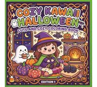COZY KAWAII HALLOWEEN: CUTE AND COZY COLORING BOOK