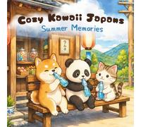 Cozy Kawaii Japan: Summer Memories: A Bold & Easy Coloring Book Featuring Relaxing Japanese Summer Scenes for Stress Relief and Mindfulness
