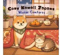 Cozy Kawaii Japan: Winter Comforts: A Bold & Easy Coloring Book Featuring Heartwarming Japanese Winter Scenes for Stress Relief and Mindfulness