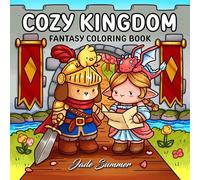 Cozy Kingdom: A Cute Fantasy Coloring Book for Adults and Teens with Knights, Dragons, Unicorns, Fairies, and More! (Cozy Coloring Books)