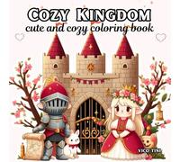 Cozy Kingdom: A Kawaii Coloring Adventure: A Whimsical Coloring Adventure for Adults and Teens with Kawaii Castles, Magical Creatures, Cozy Royals (cozy bunnies)